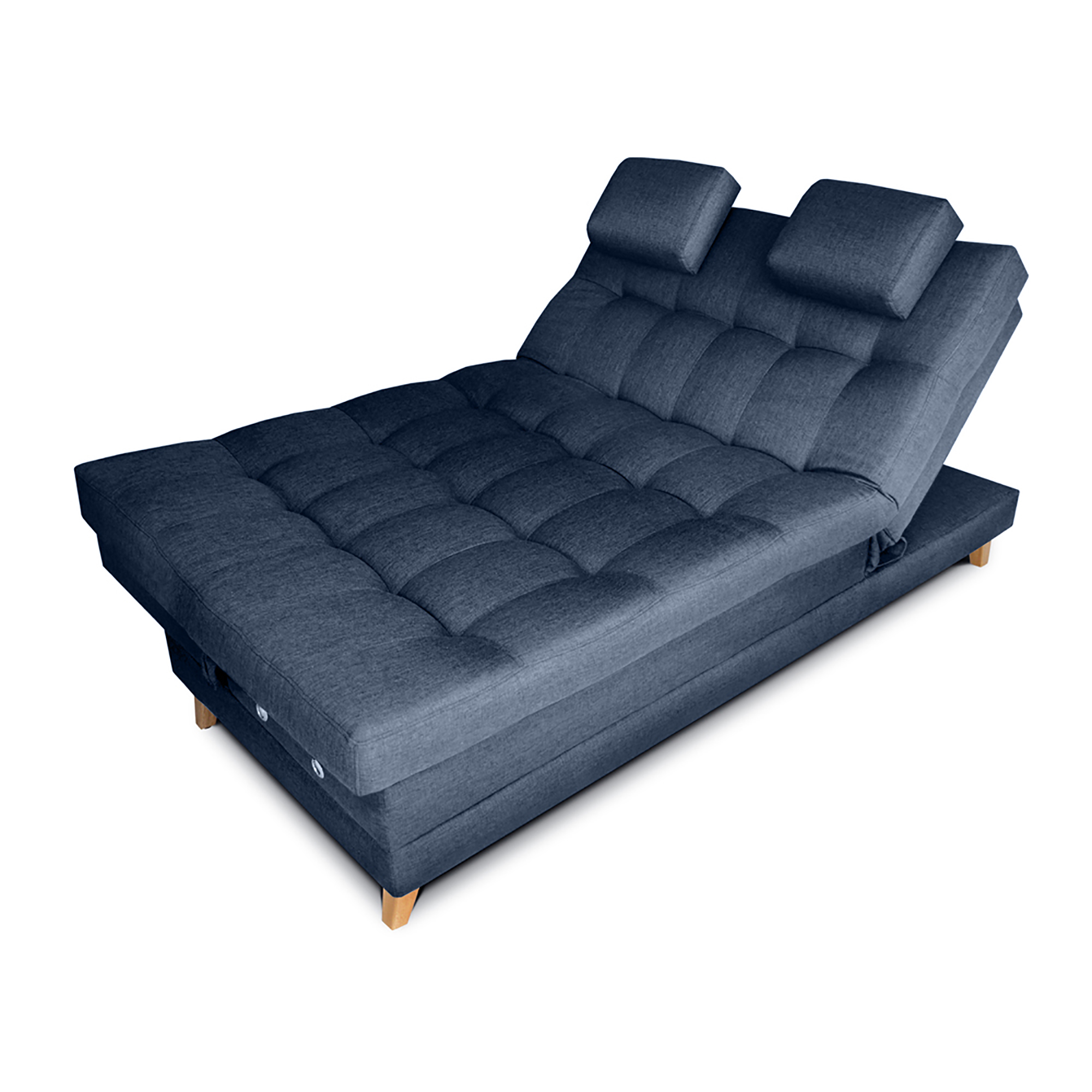 Sofa Cama Suave Azul Turqui (3)